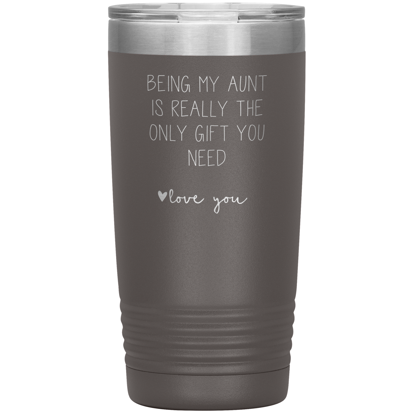 Aunt Tumbler, Aunt Gifts, Travel Coffee Mug, Birthday Gifts for Men and Women