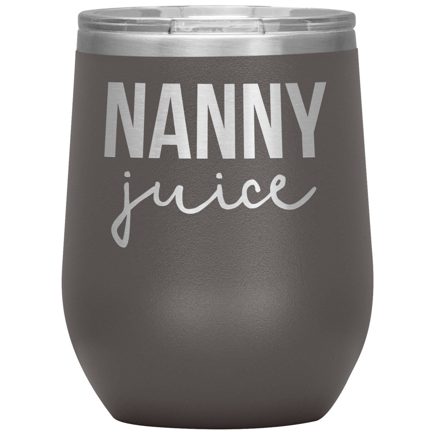 Nanny Wine Tumbler, Nanny Gifts, Travel Wine Cup, Birthday Gifts for Men and Women