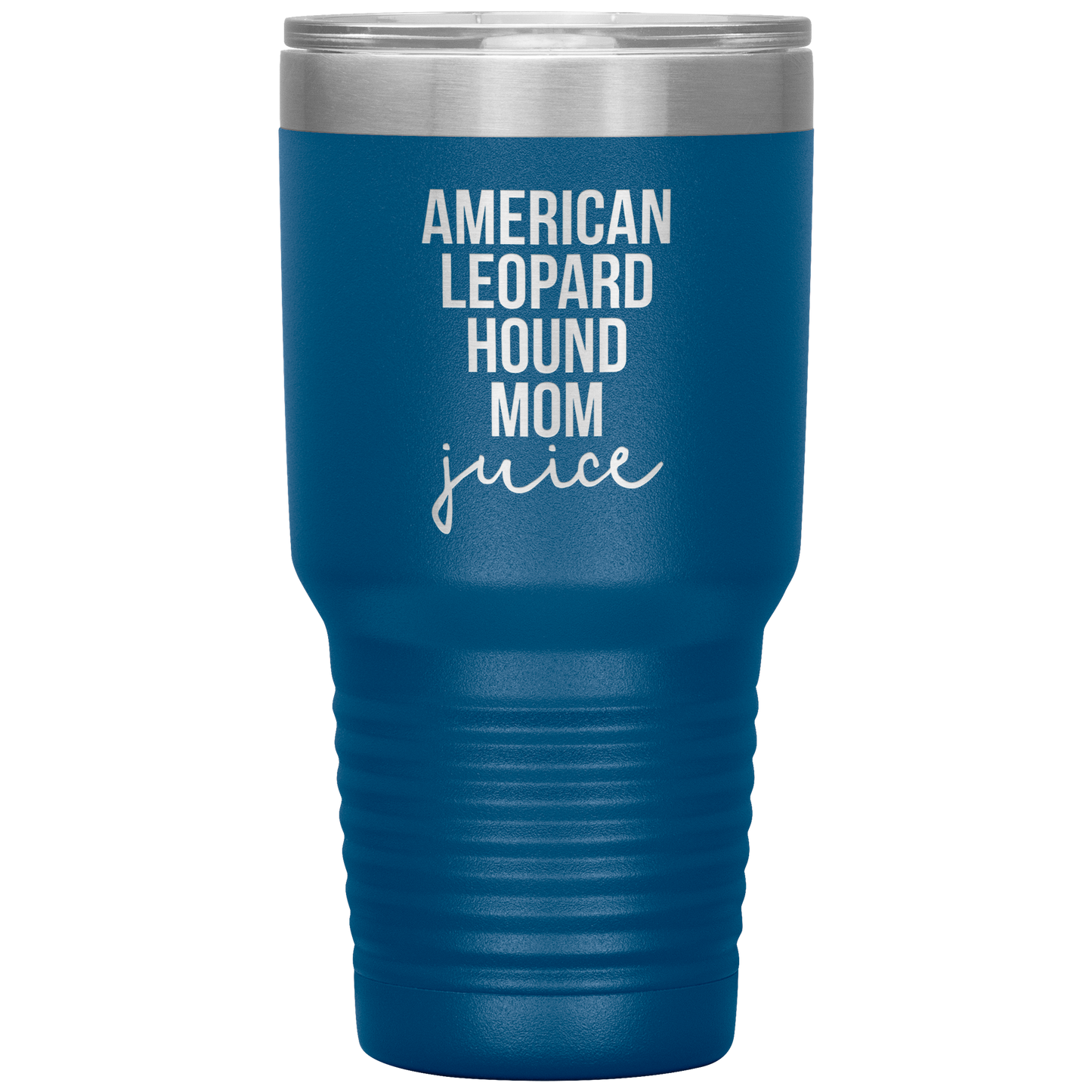 American Leopard Hound Mom Tumbler, Funny Travel Coffee Mug, Birthday Gifts for Men and Women