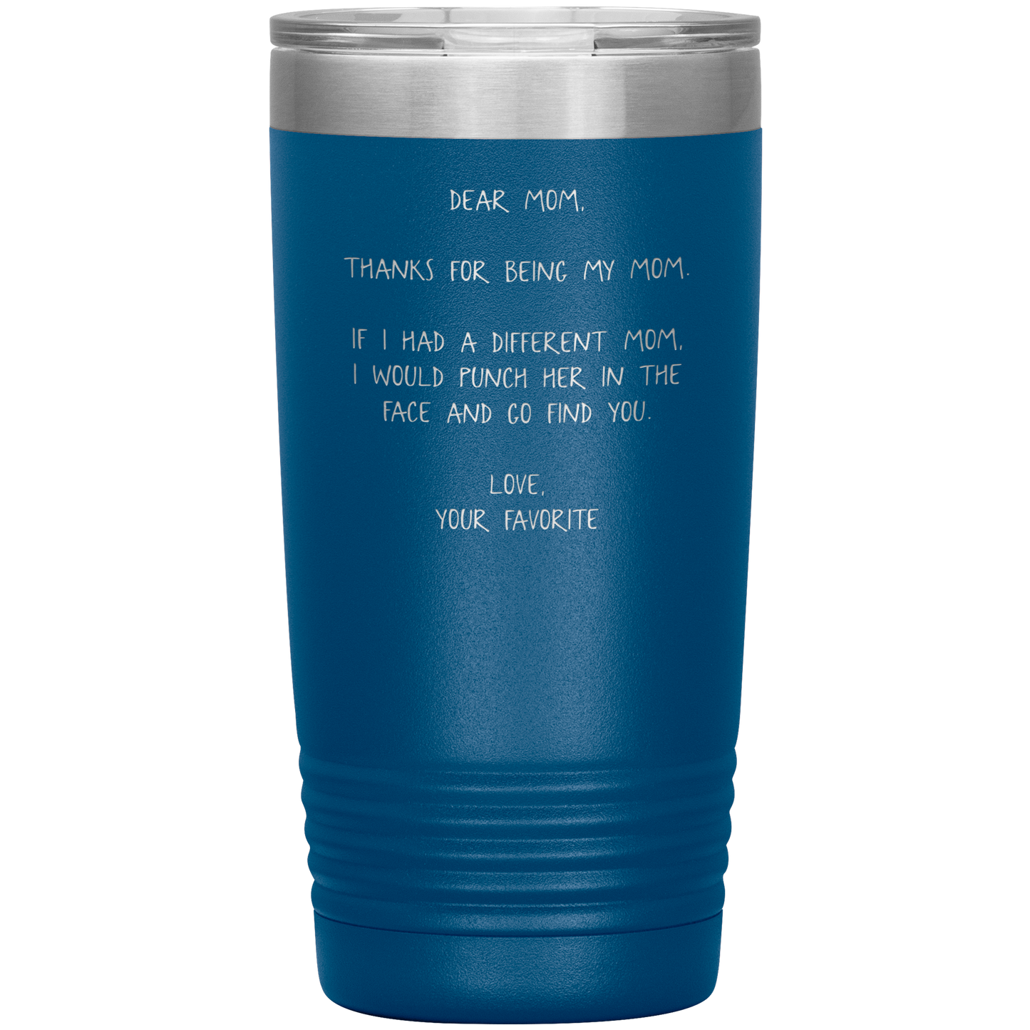 Mom Tumbler, Funny Travel Coffee Mug, Birthday Gifts for Men and Women