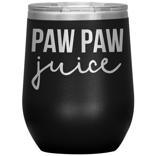 Paw Paw Wine Tumbler, Paw Paw Cadeaux, Travel Wine Cup, Cadeaux d’anniversaire pour hommes et femmes