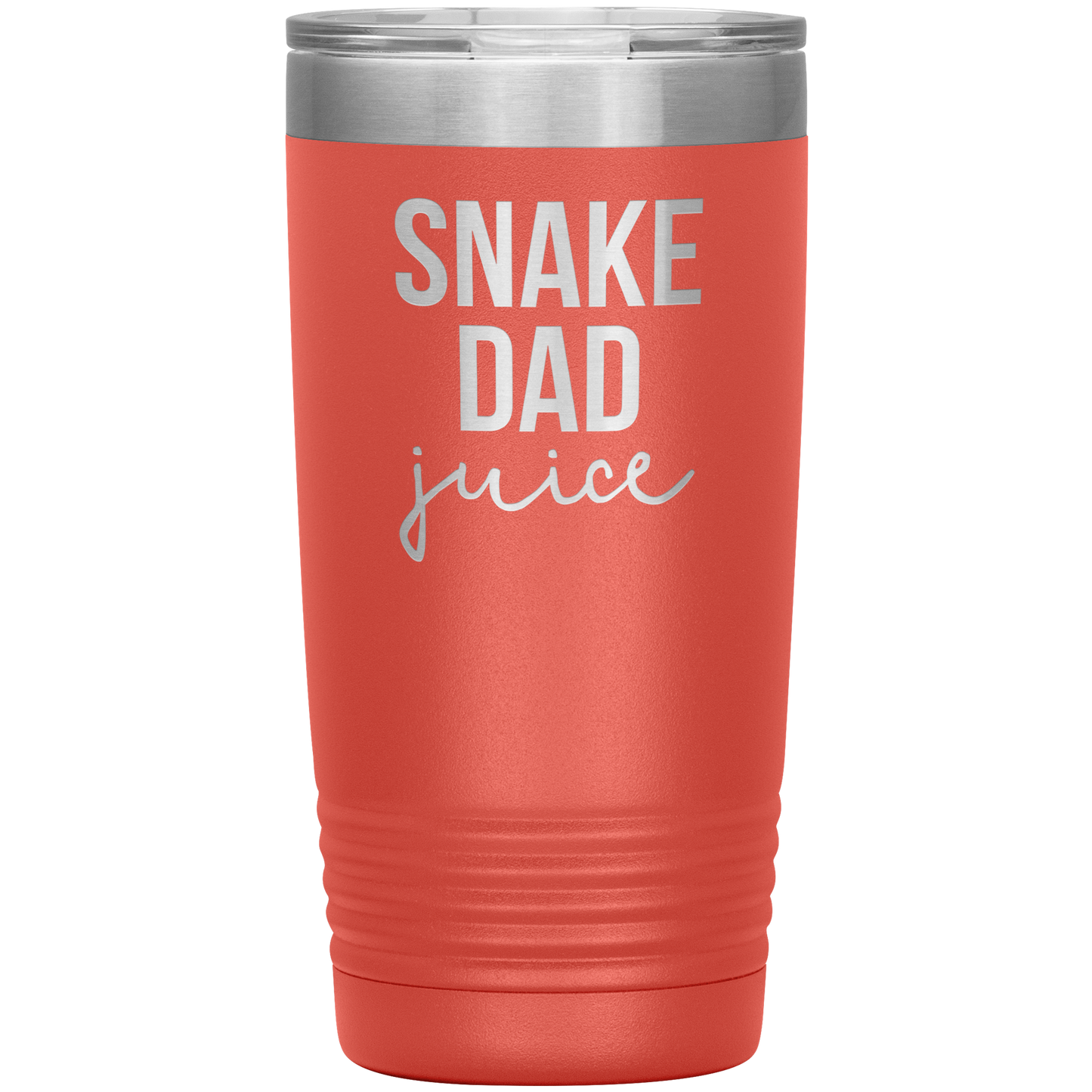 Snake Dad Tumbler, Snake Dad Cadeaux, Travel Coffee Mug, Cadeaux d’anniversaire pour les hommes et les femmes