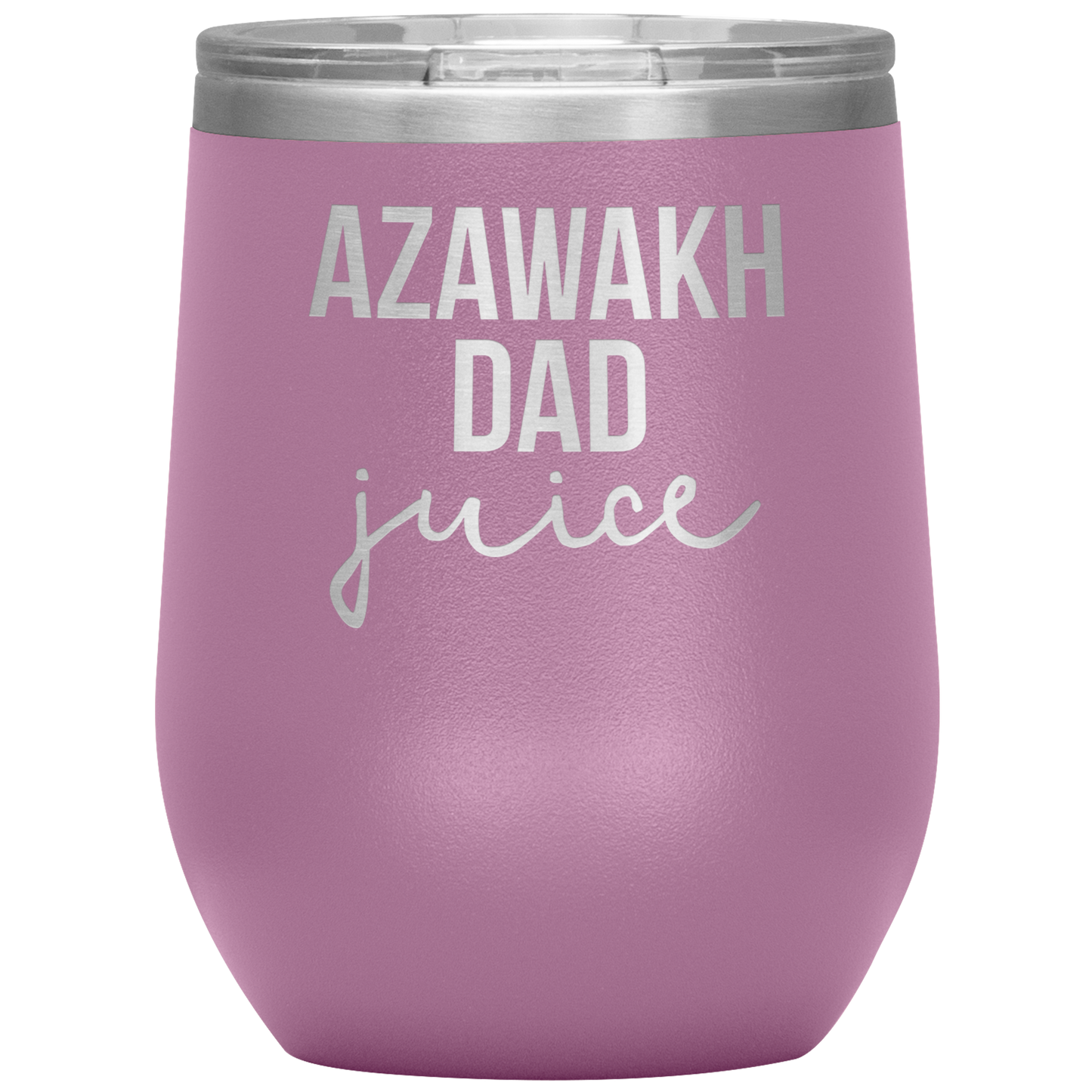 Azawakh Dad Wine Tumbler, Funny Travel Wine Cup, Birthday Gifts for Men and Women