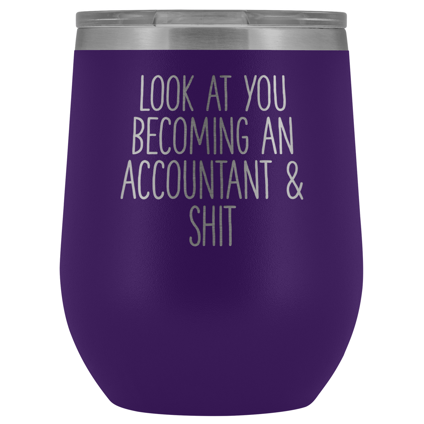 ACCOUNTANT WINE TUMBLER Funny Tax Accountant Gift cpa Maman et Papa Mug Meilleure Coupe d'amis Soeur Birthday Gifts Brother Cup