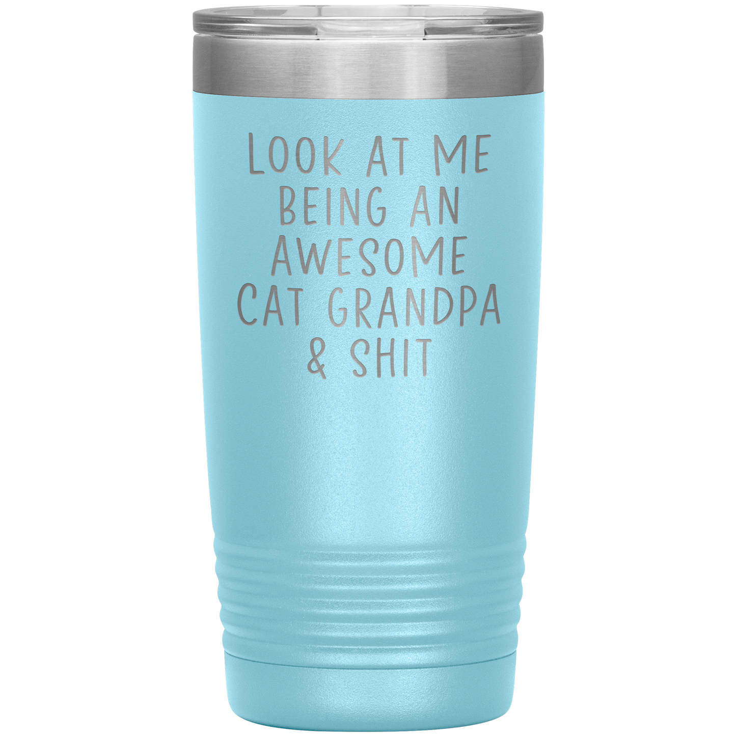 Cat Grandpa Gifts, Coffee Mug, Tumbler, Birthday Gifts for Men and Women