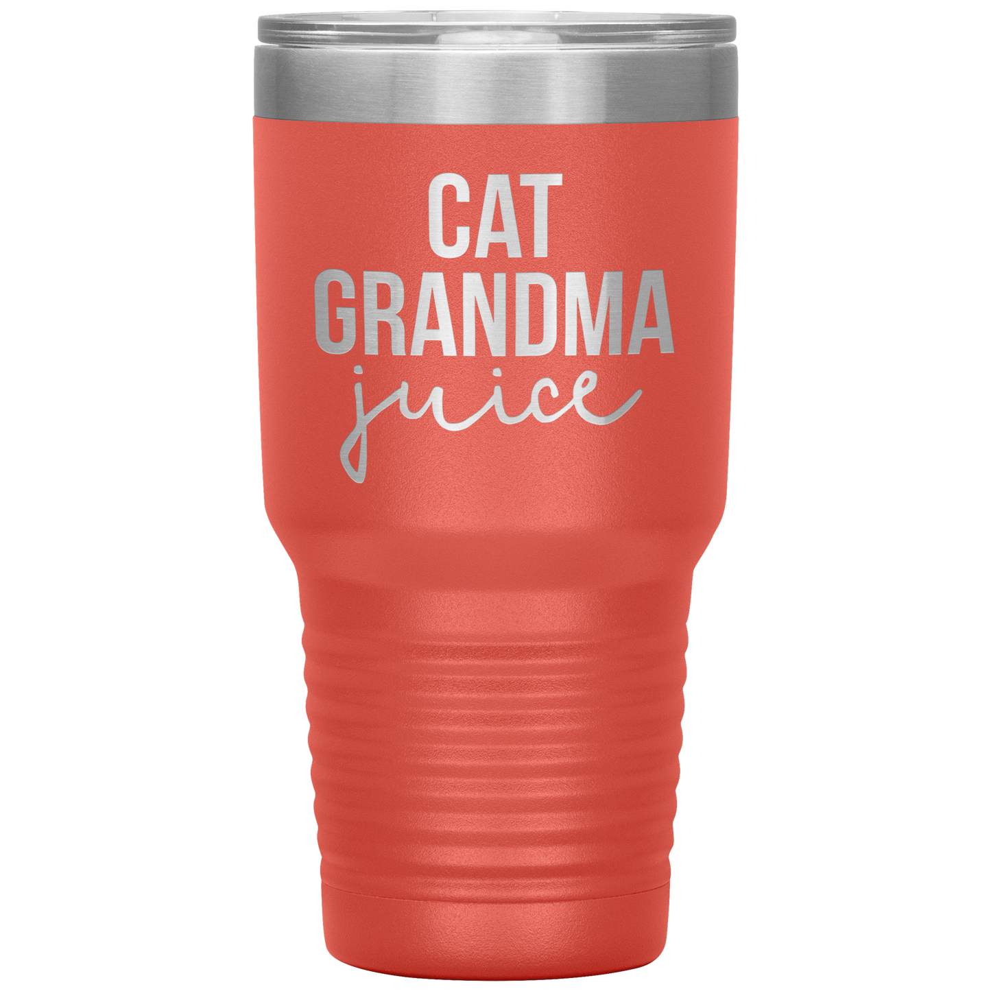 Cat Grandma Tumbler, Cat Grandma Gifts, Travel Coffee Mug, Birthday Gifts for Men and Women