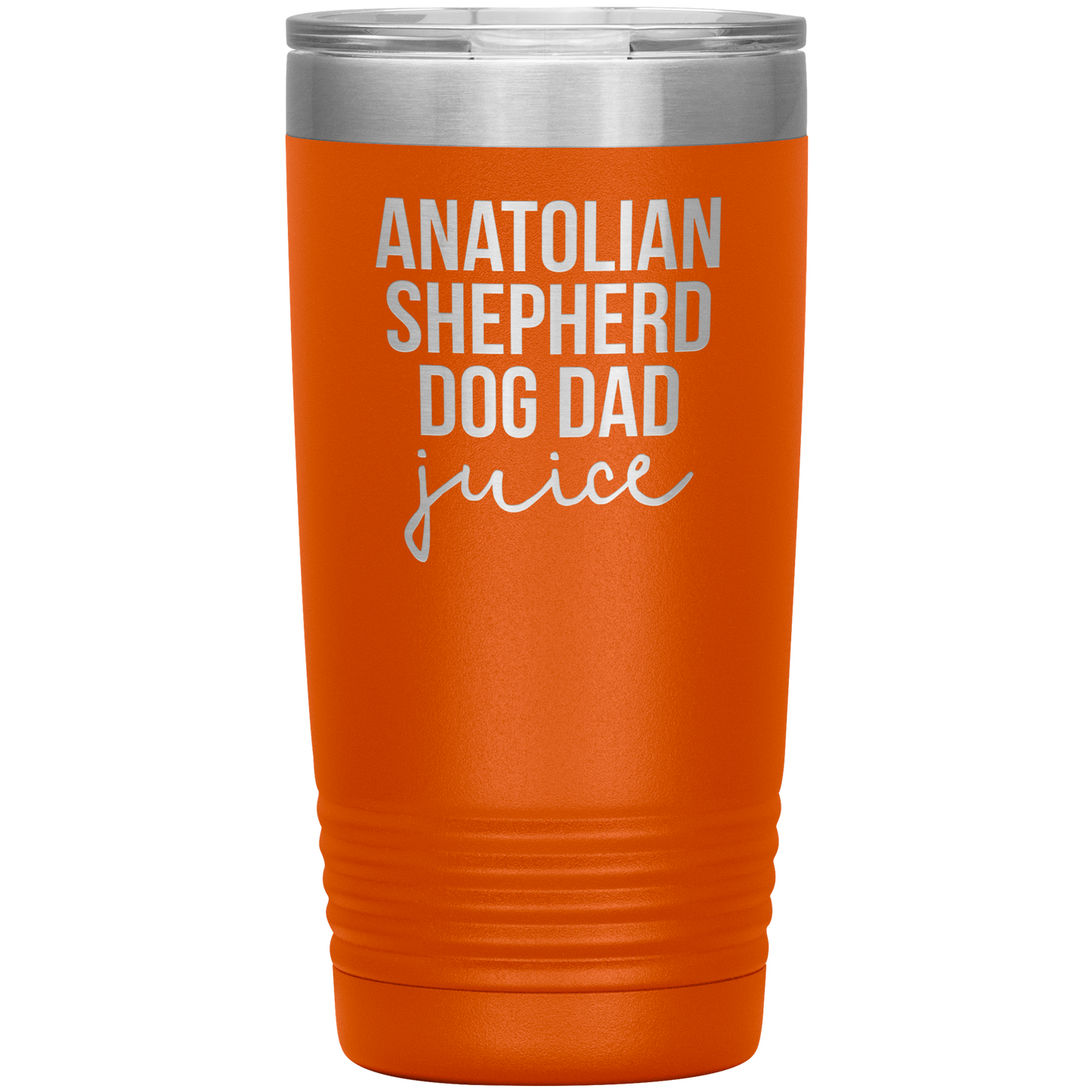 Anatolian Shepherd Dog Dad Tumbler, Funny Travel Coffee Mug, Birthday Gifts for Men and Women