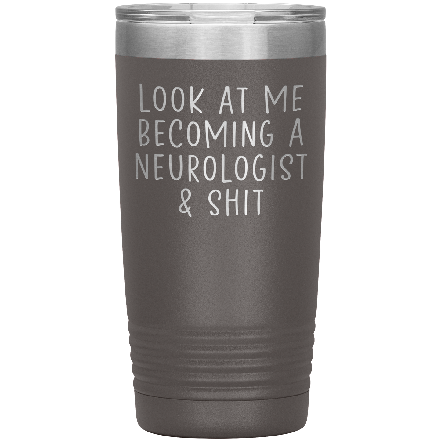 Neurólogo Tumbler, Regalos neurólogos, Taza de Café de Viaje, Regalos de Cumpleaños para Hombres y Mujeres