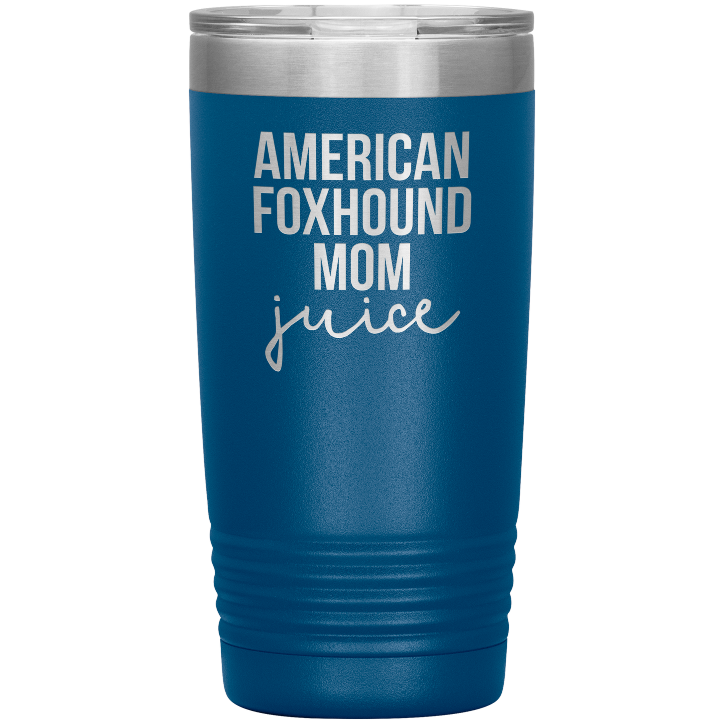 American Foxhound Mom Tumbler, Funny Travel Coffee Mug, Birthday Gifts for Men and Women