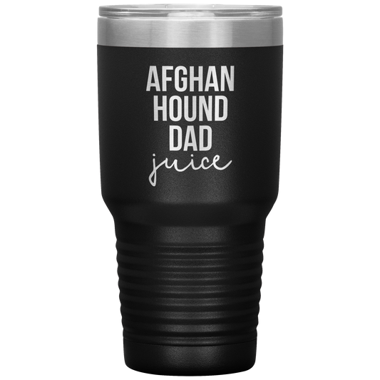 Afghan Hound Dad Tumbler, Funny Travel Coffee Mug, Birthday Gifts for Men and Women