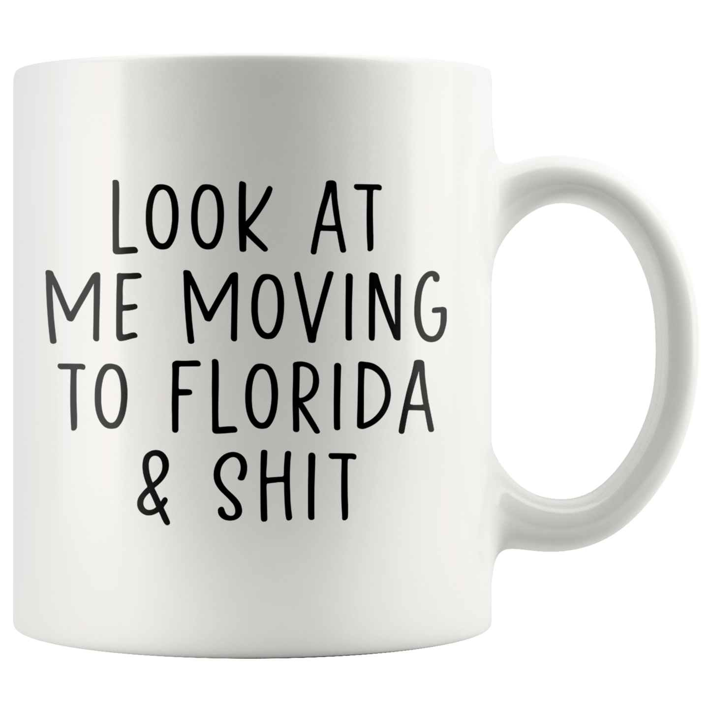 Moving to Florida Gifts, Colorado Coffee Mug, Two Tone Accent Cup, Birthday Gift for Men and Women