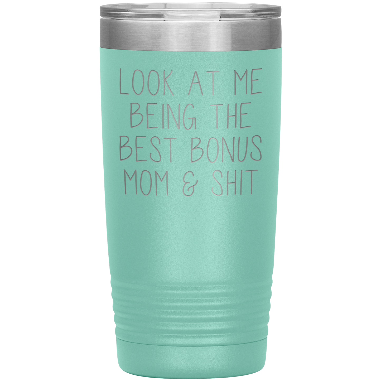 Bonus Mom Tumbler, Step Mom Gifts, Stepmom Coffee Mug, Birthday Gifts for Men and Women