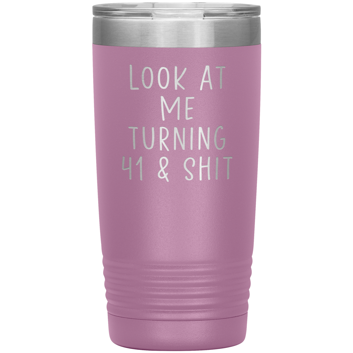 41st Birthday Tumbler, 41st Birthday Gifts, Travel Coffee Mug, Birthday Gifts for Men and Women