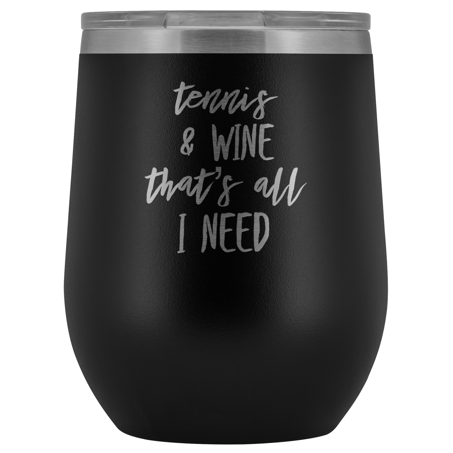 TENNIS WINE TUMBLER Funny Tennis Player Regalo Tennis Coach Mug Best Friend Cup Sorella Compleanno Doni Fratello Cup