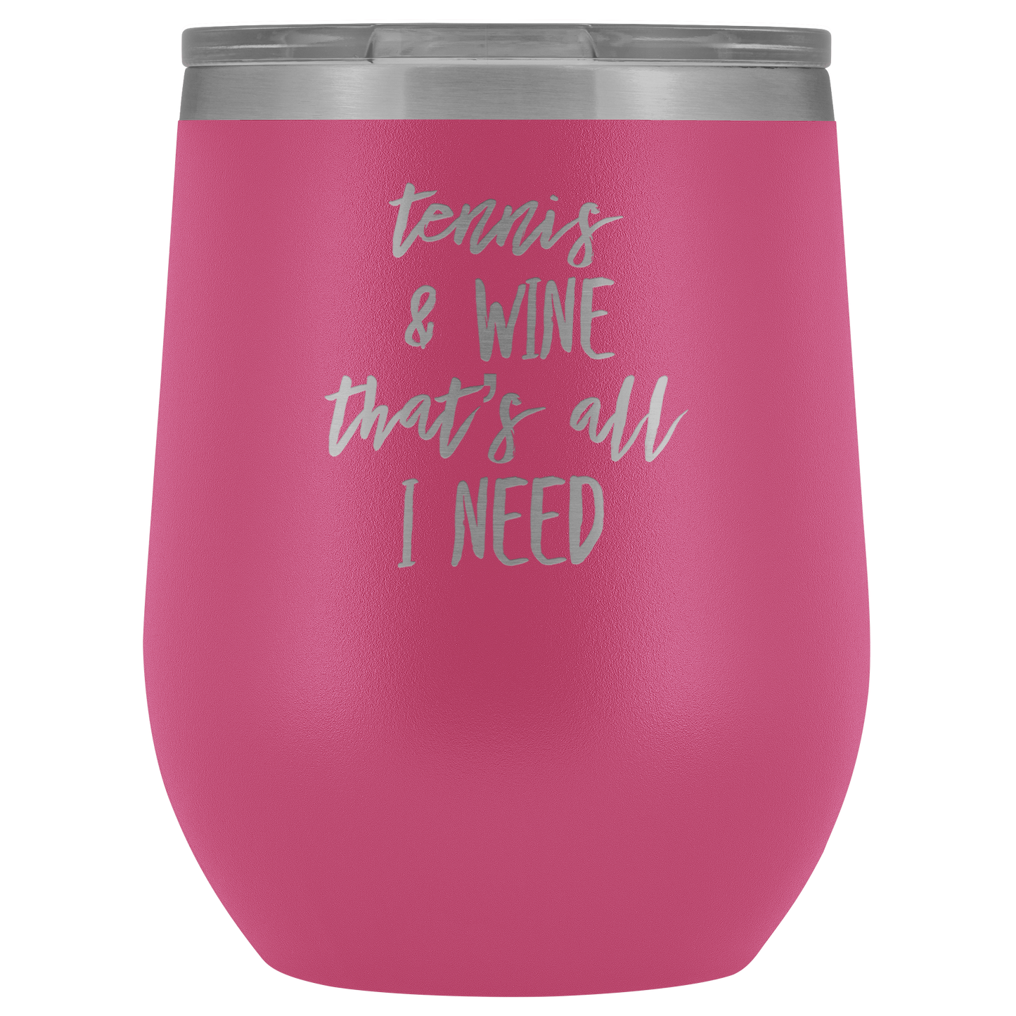 TENNIS WINE TUMBLER Funny Tennis Player Regalo Tennis Coach Mug Best Friend Cup Sorella Compleanno Doni Fratello Cup