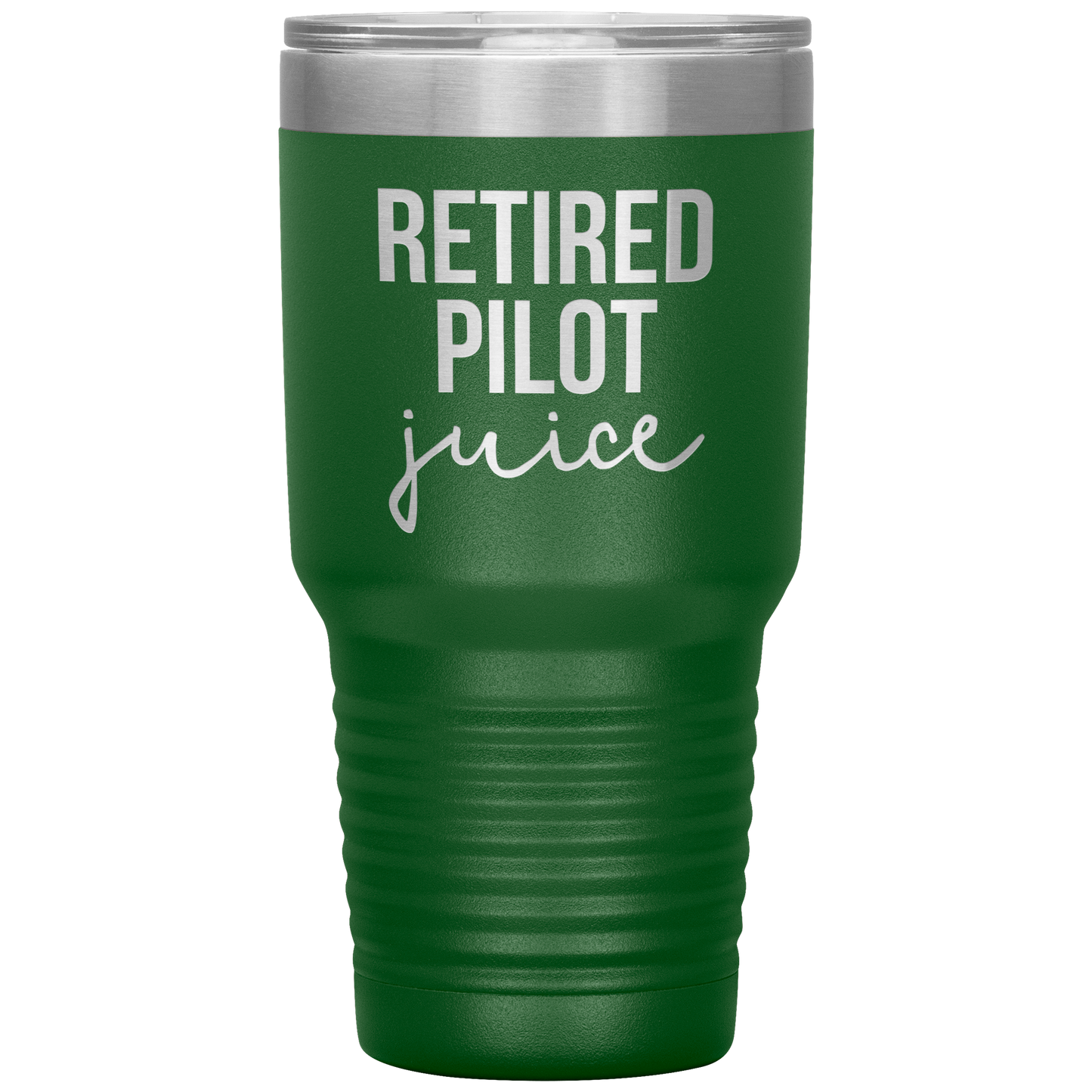 Retired Pilot Retirement Tumbler, Retired Pilot Retirement Gifts, Travel Coffee Mug, Birthday Gifts for Men and Women