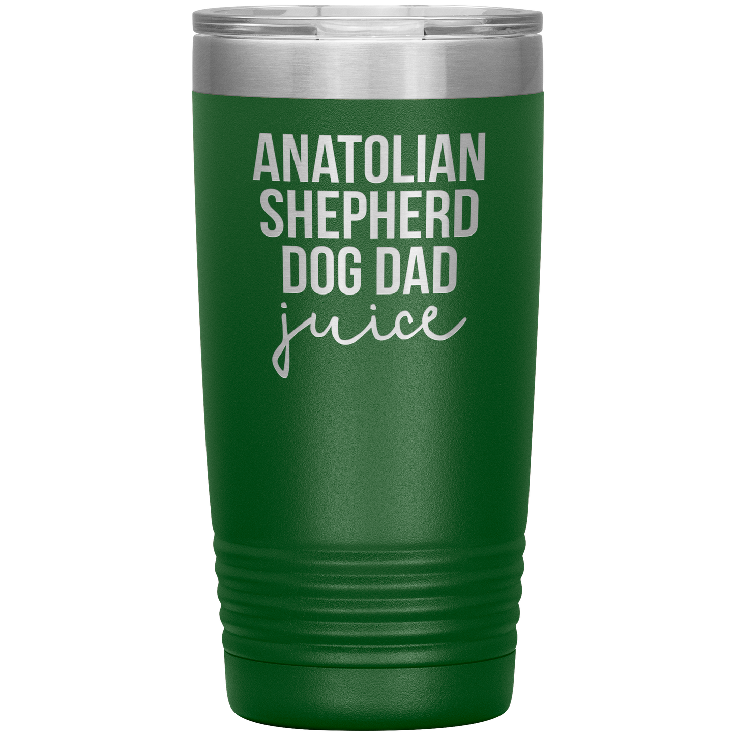 Anatolian Shepherd Dog Dad Tumbler, Funny Travel Coffee Mug, Birthday Gifts for Men and Women