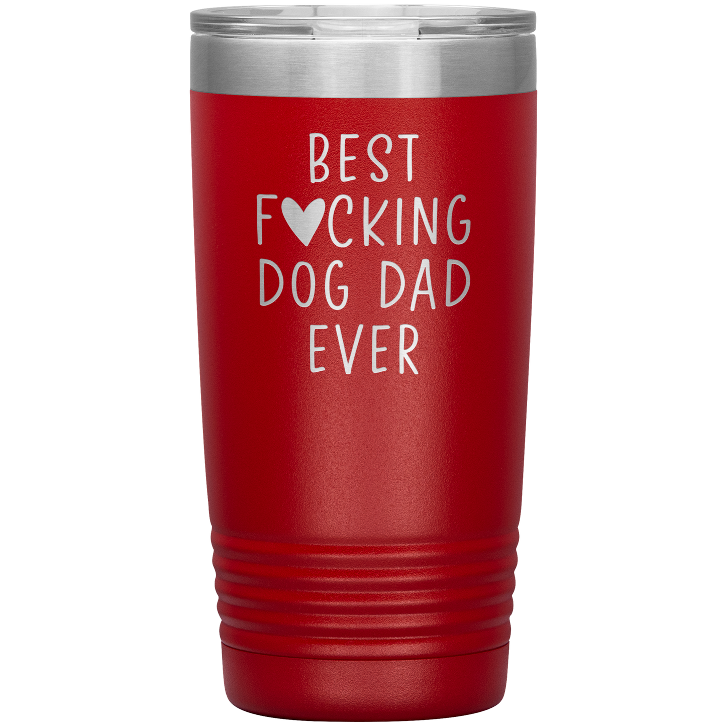 Dog Dad Tumbler, Dog Dad Gifts, Travel Coffee Mug, Birthday Gifts for Men and Women