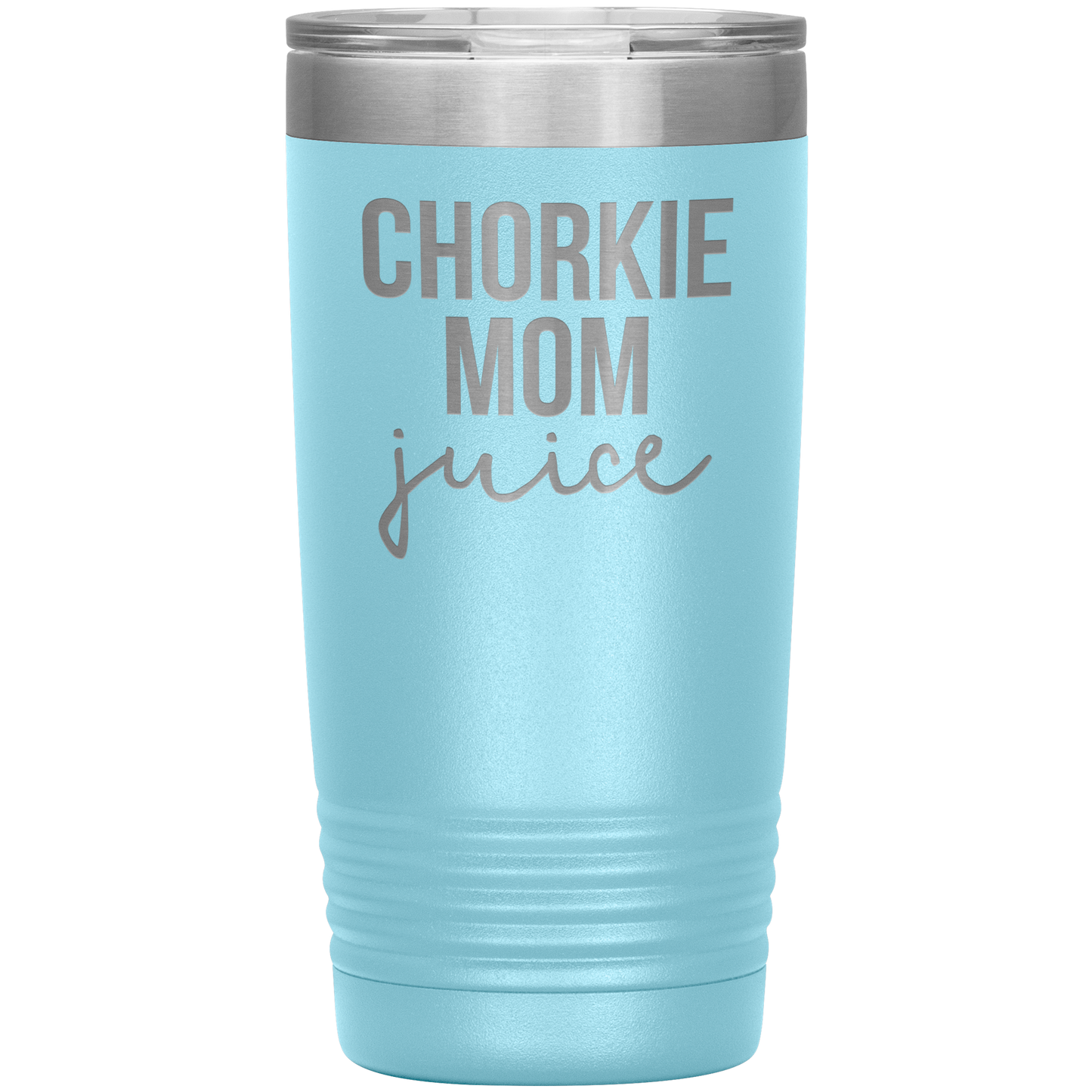 Chorkie Mom Tumbler, Chorkie Mom Gifts, Travel Coffee Mug, Presentes de Aniversário para Homens e Mulheres