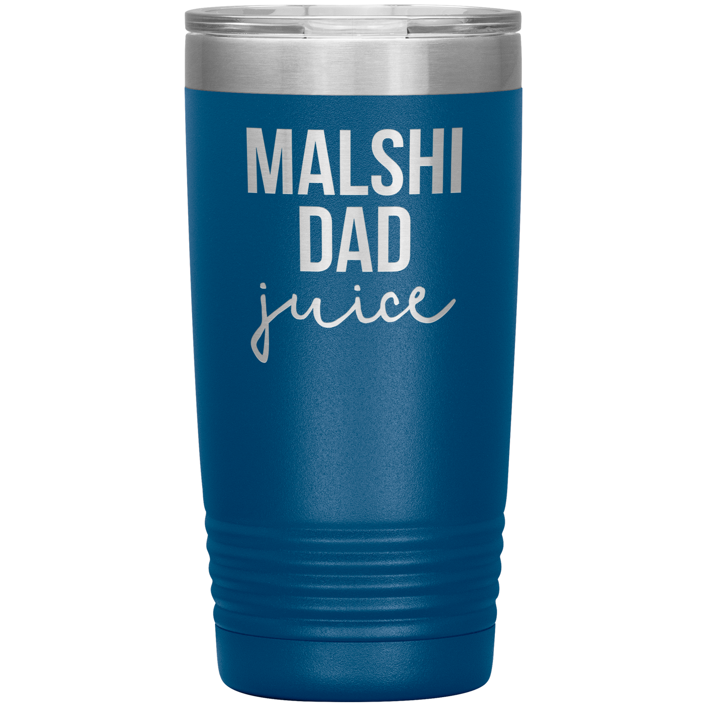 Malshi Dad Tumbler, Malshi Dad Cadeaux, Travel Coffee Mug, Cadeaux d’anniversaire pour hommes et femmes