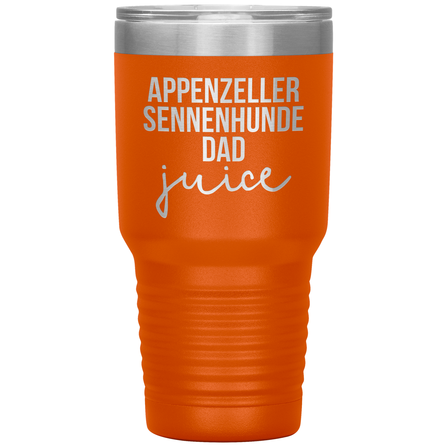 Appenzeller Sennenhunde Dad Tumbler, Funny Travel Coffee Mug, Birthday Gifts for Men and Women