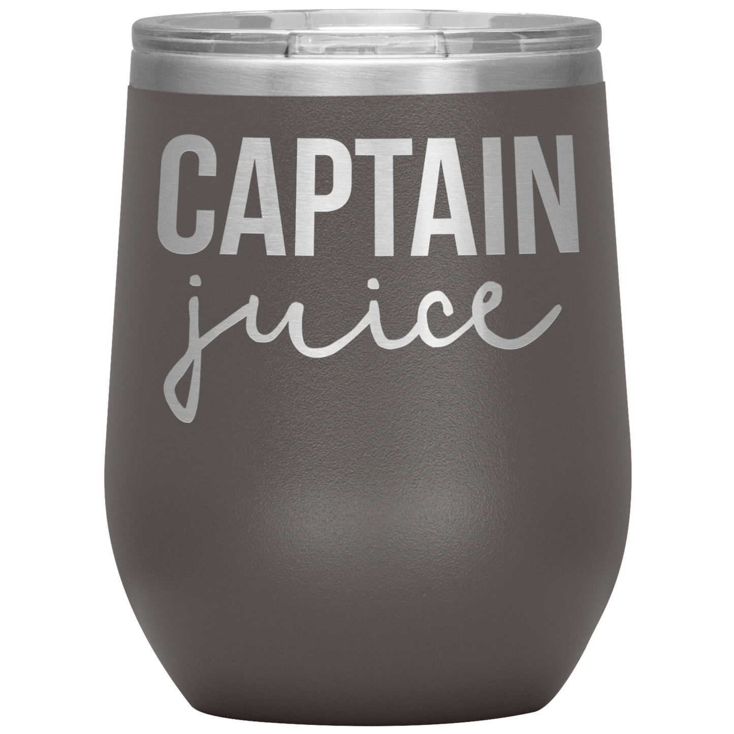 Captain Wine Tumbler, Captain Gifts, Travel Wine Cup, Birthday Gifts for Men and Women