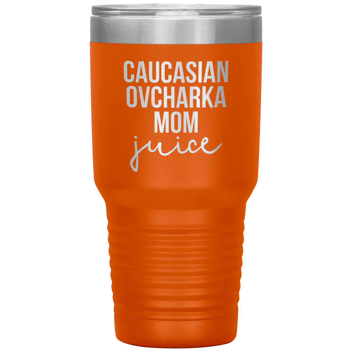 Caucasian Ovcharka Mom Tumbler, Caucasian Ovcharka Mom Gifts, Travel Coffee Mug, Birthday Gifts for Men and Women