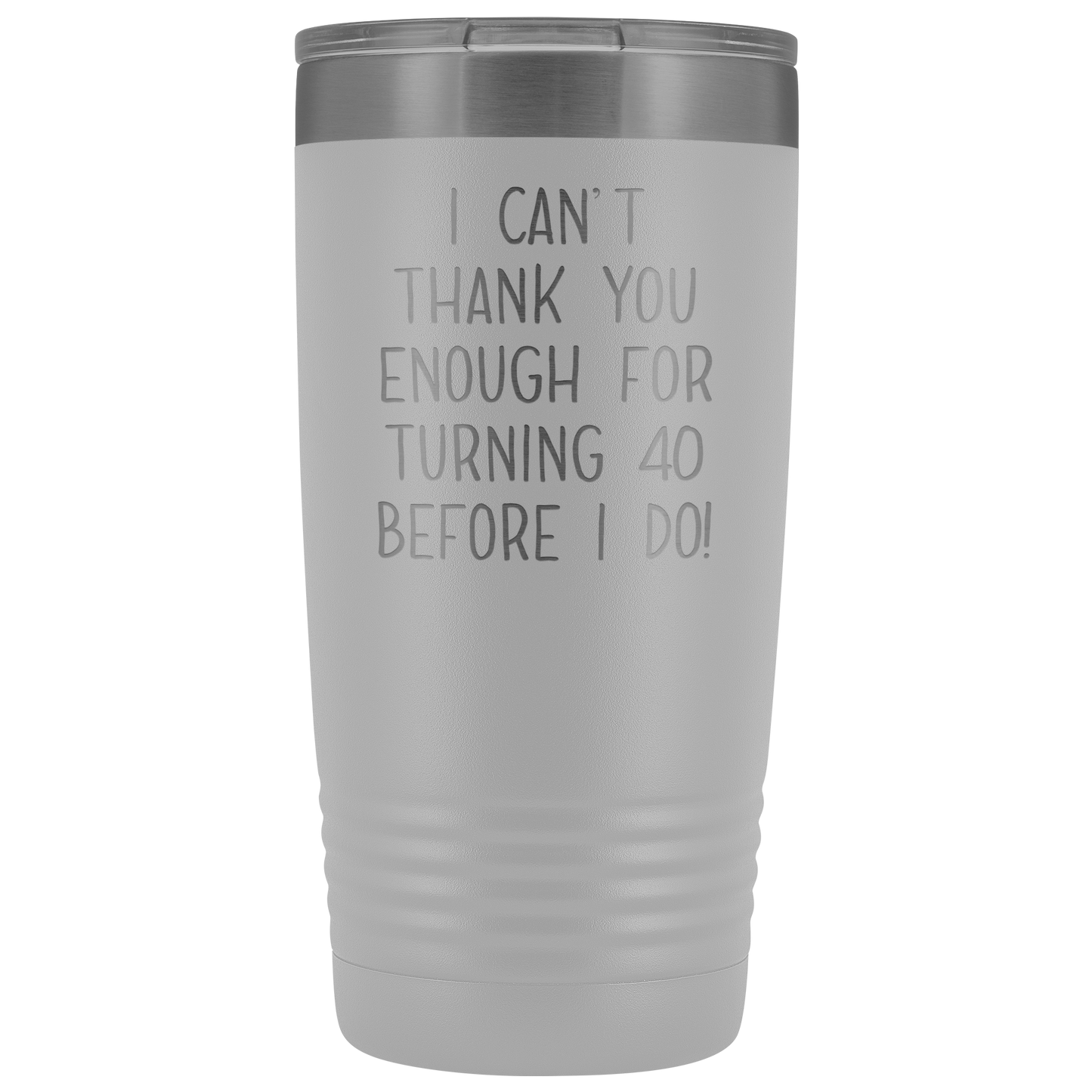 40TH BIRTHDAY GIFT 40 Anni vecchio Tumbler divertente quaranta regalo Tumbler migliore amicizia tazza di compleanno regali fratello tazze