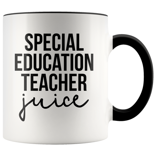 Special Education Teacher Gifts, Coffee Mug, Two Tone Accent Cup, Birthday Gift for Men and Women