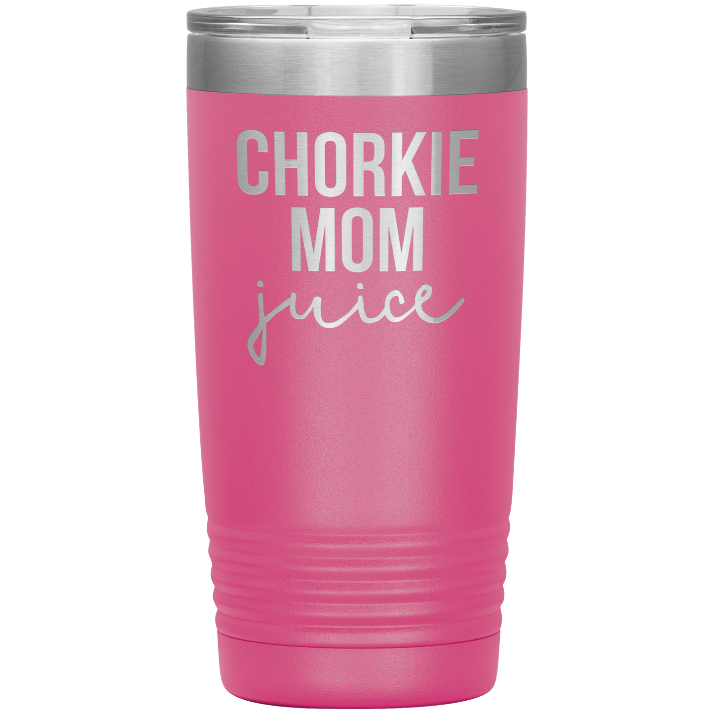 Chorkie Mom Tumbler, Chorkie Mom Gifts, Travel Coffee Mug, Presentes de Aniversário para Homens e Mulheres