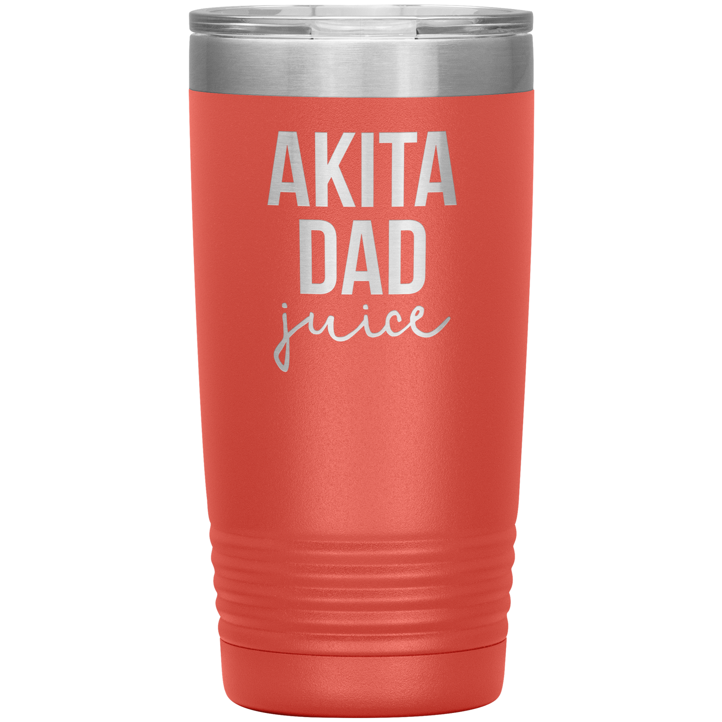 Akita Dad Tumbler, Funny Travel Coffee Mug, Birthday Gifts for Men and Women