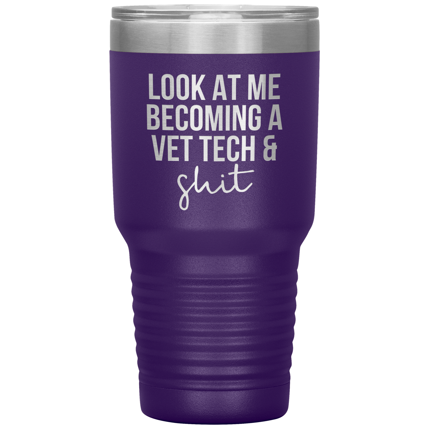 Vet Tech Tumbler, Vet Tech Gifts, Vet Tech Coffee Mug, Presentes de Aniversário para Homens e Mulheres