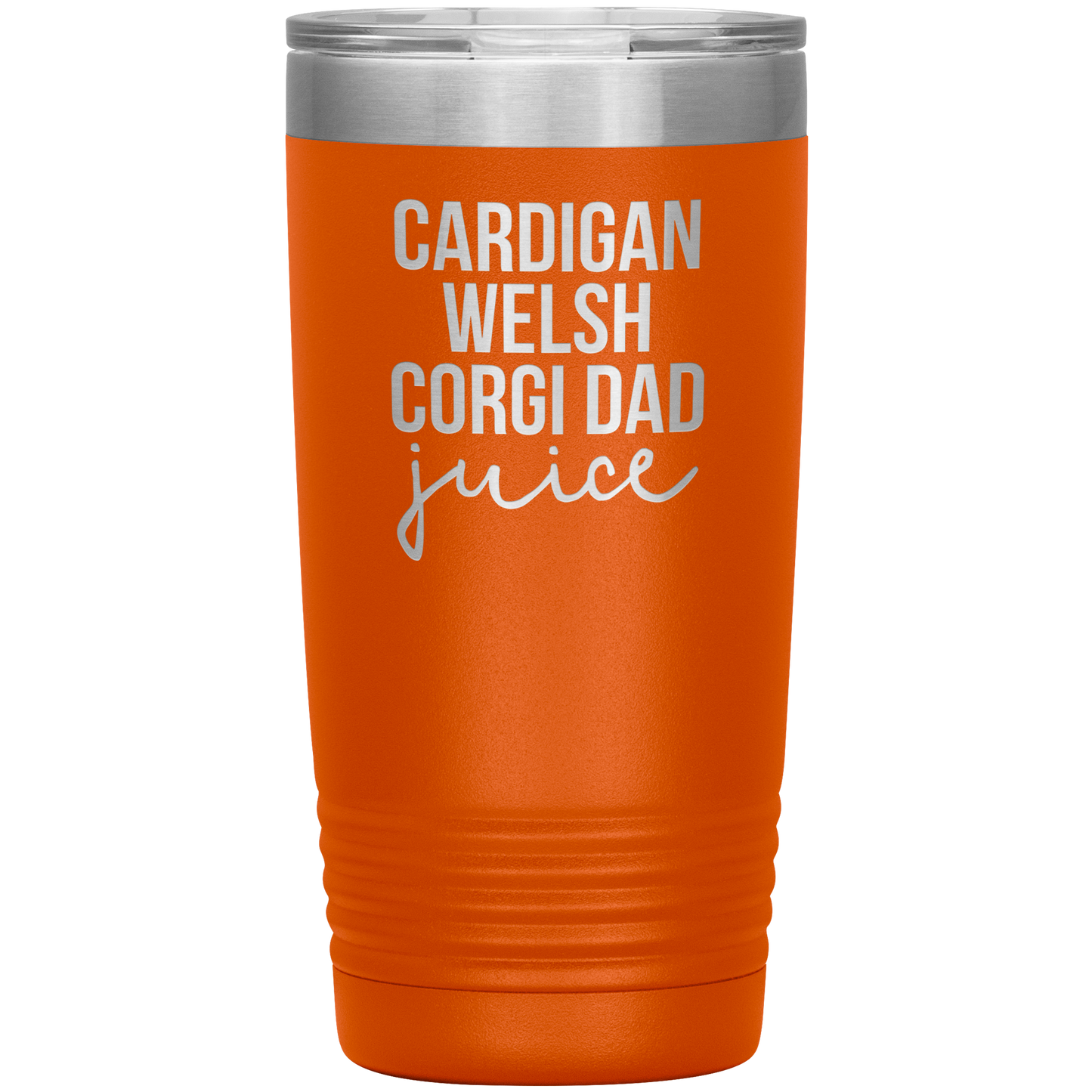 Cardigan Welsh Corgi Dad Tumbler, Cardigan Welsh Corgi Dad Gifts, Travel Coffee Mug, Birthday Gifts for Men and Women