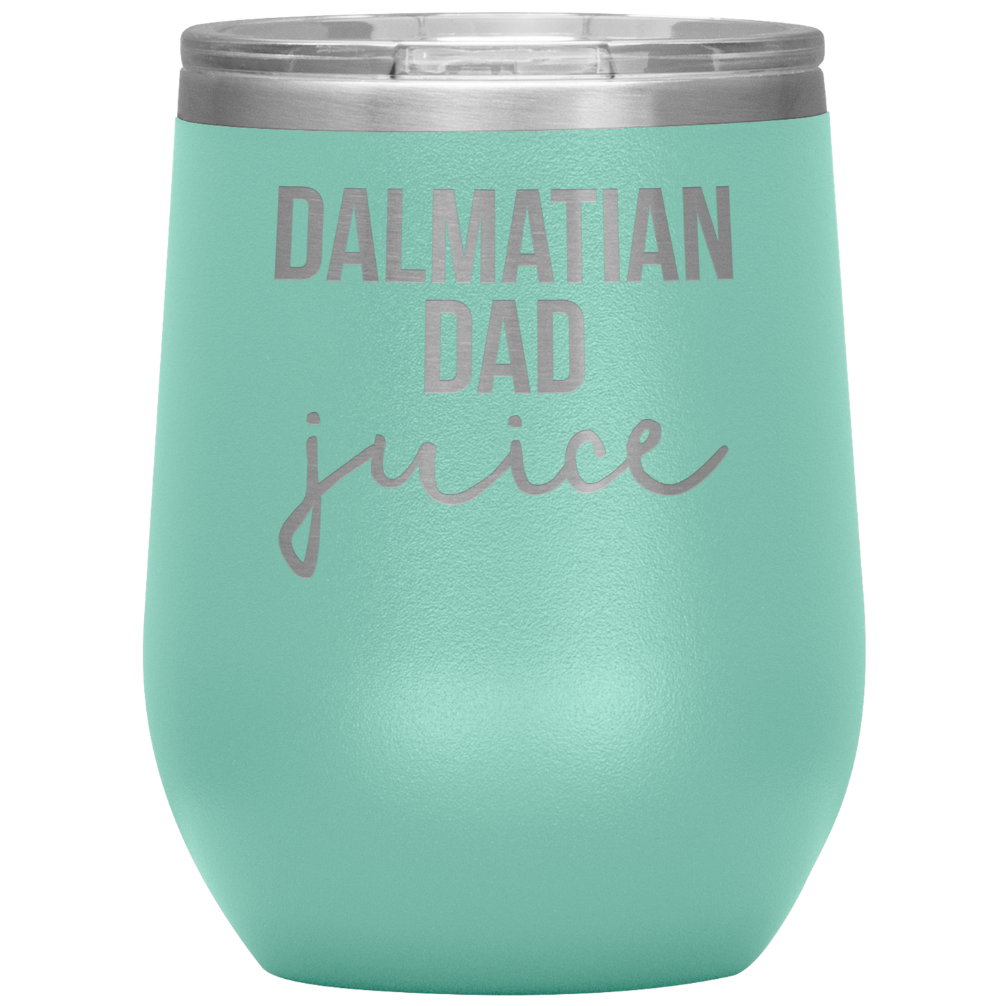 Dalmatian Dad Wine Tumbler, Dalmatian Dad Gifts, Travel Wine Cup, Birthday Gifts for Men and Women