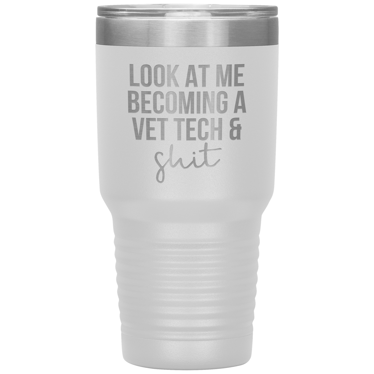 Vet Tech Tumbler, Vet Tech Gifts, Vet Tech Coffee Mug, Presentes de Aniversário para Homens e Mulheres