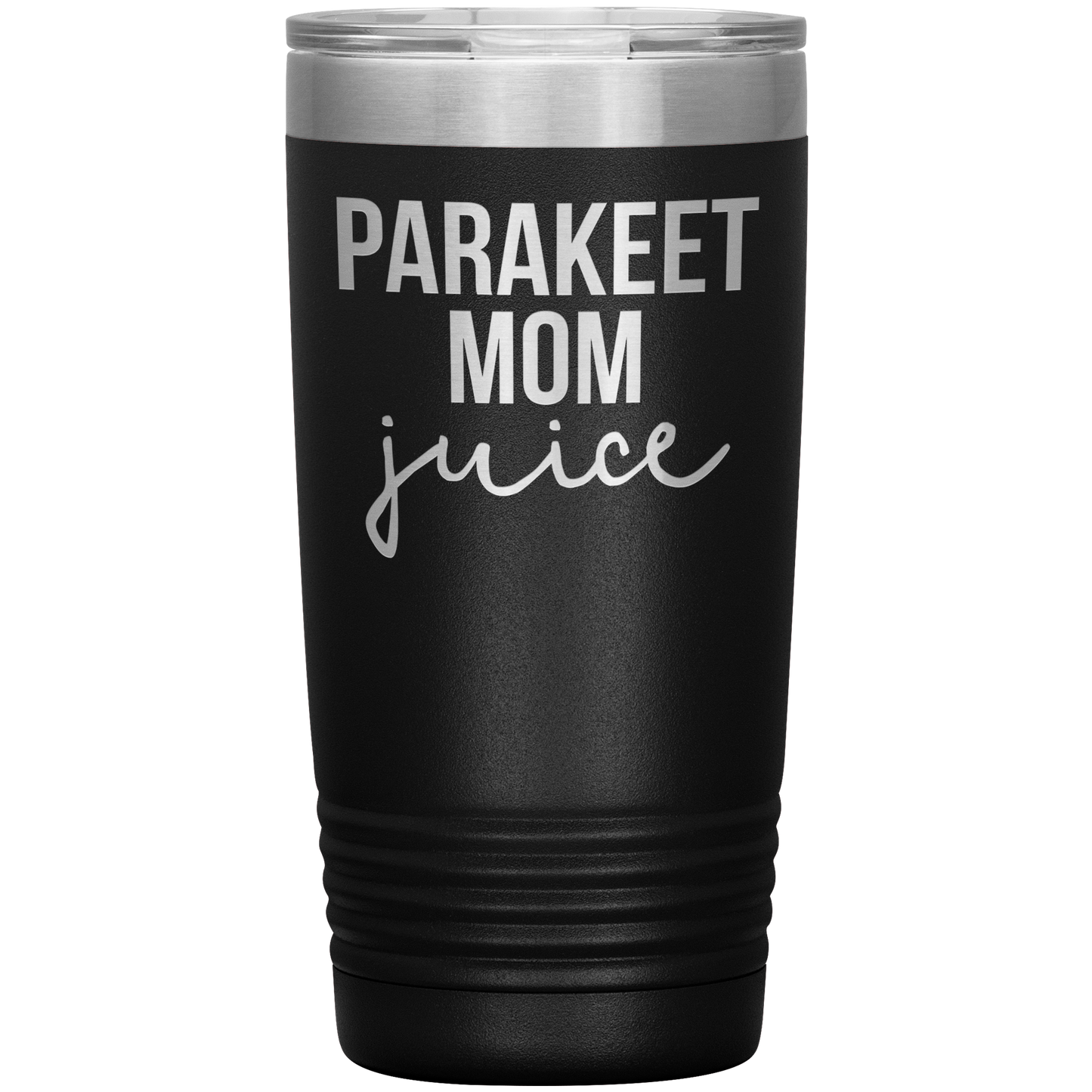 Parakeet Mom Tumbler, Parakeet Mom Gifts, Travel Coffee Mug, Birthday Gifts for Men and Women