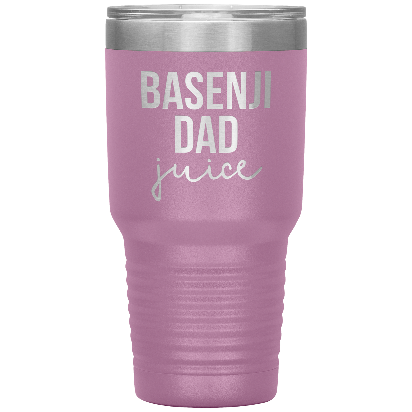 Basenji Dad Tumbler, Funny Travel Coffee Mug, Birthday Gifts for Men and Women