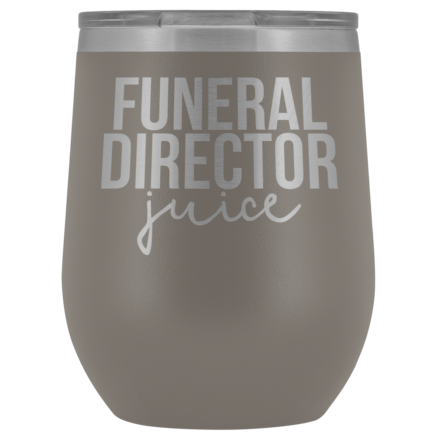 Regali regista funerale, direttore funerale wine Tumbler, Funeral Director Cup, regali di compleanno divertenti per uomini e donne