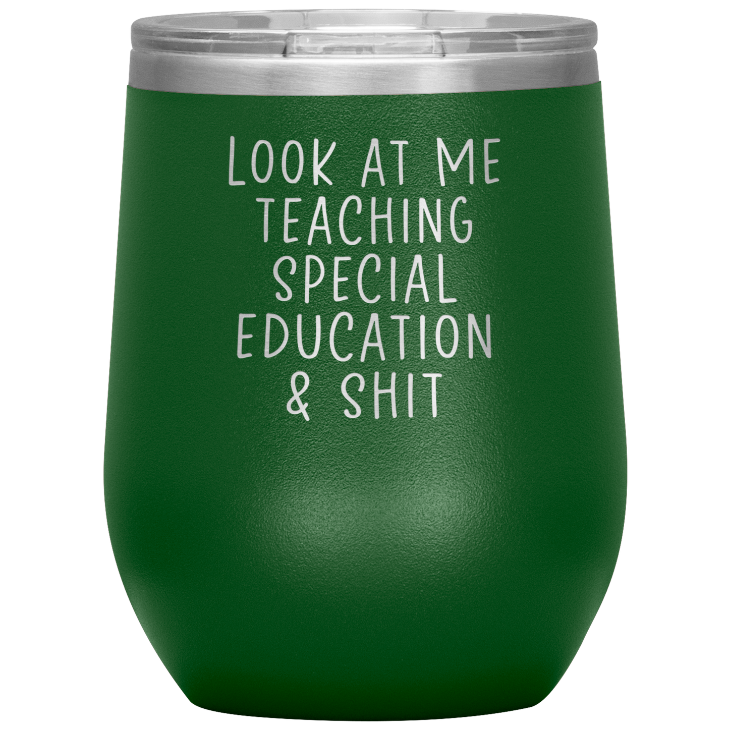 Special Education Teacher Wine Tumbler, Special Education Teacher Gifts, Travel Wine Cup, Birthday Gifts for Men and Women