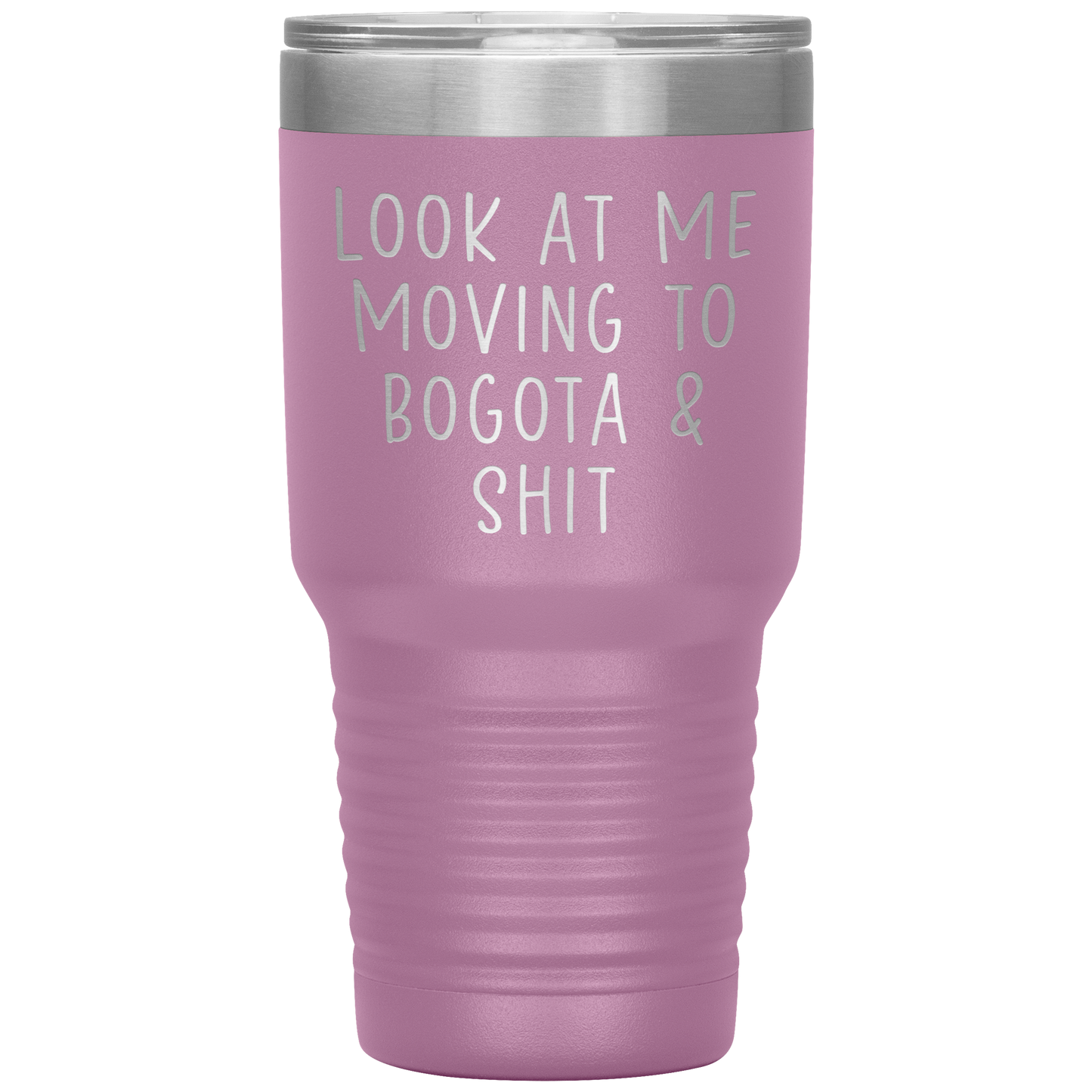 Moving to Bogota Colombia Tumbler, Funny Travel Coffee Mug, Birthday Gifts for Men and Women