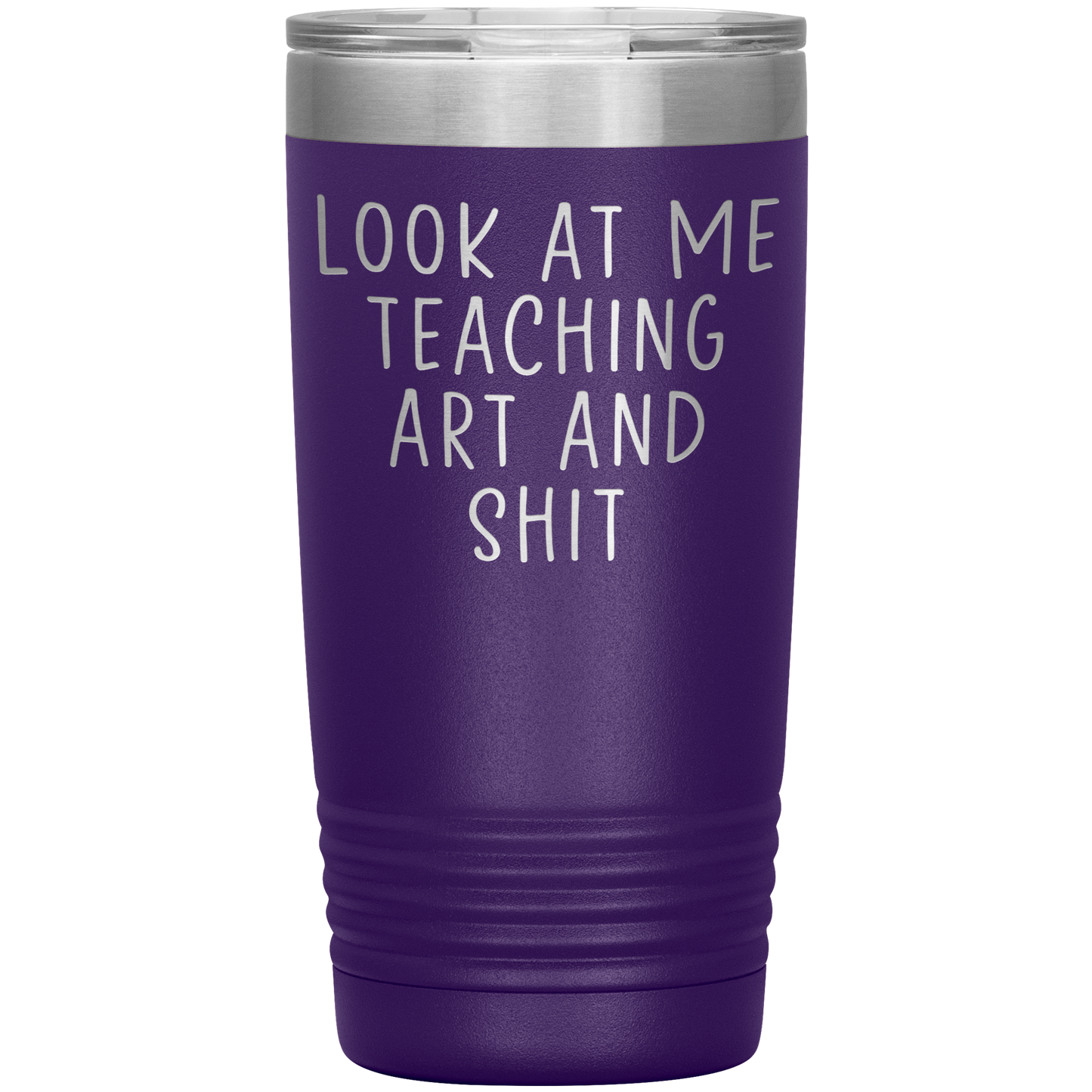 Art Teacher Tumbler, Art Teacher Gifts, Travel Coffee Mug, Birthday Gifts for Men and Women