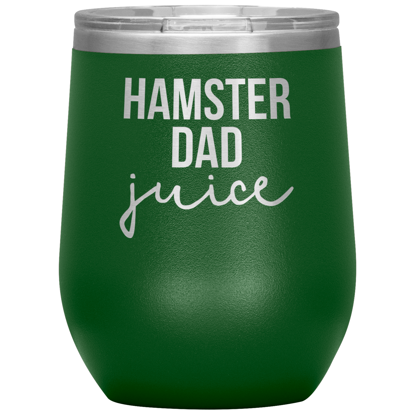 Hamster Dad Wine Tumbler, Hamster Dad Gifts, Travel Wine Cup, Birthday Gifts for Men and Women