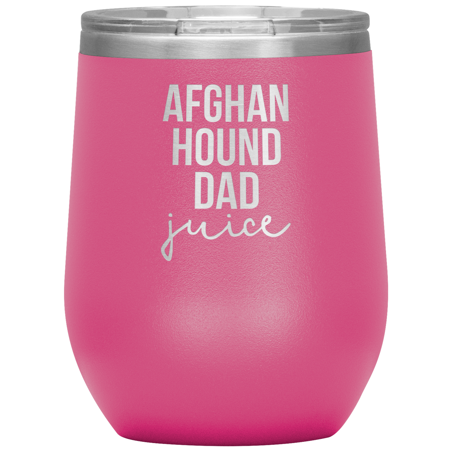 Afghan Hound Dad Wine Tumbler, Funny Travel Wine Cup, Birthday Gifts for Men and Women