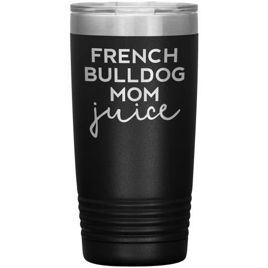 Bulldog francese mamma Tumbler, Bulldog francese mamma regali, viaggi tazza di caffè, regali di compleanno per uomini e donne