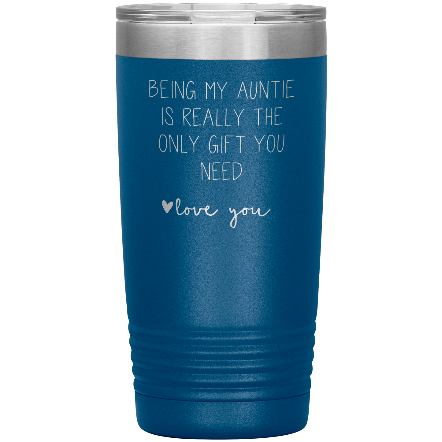 Auntie Tumbler, Auntie Gifts, Travel Coffee Mug, Birthday Gifts for Men and Women