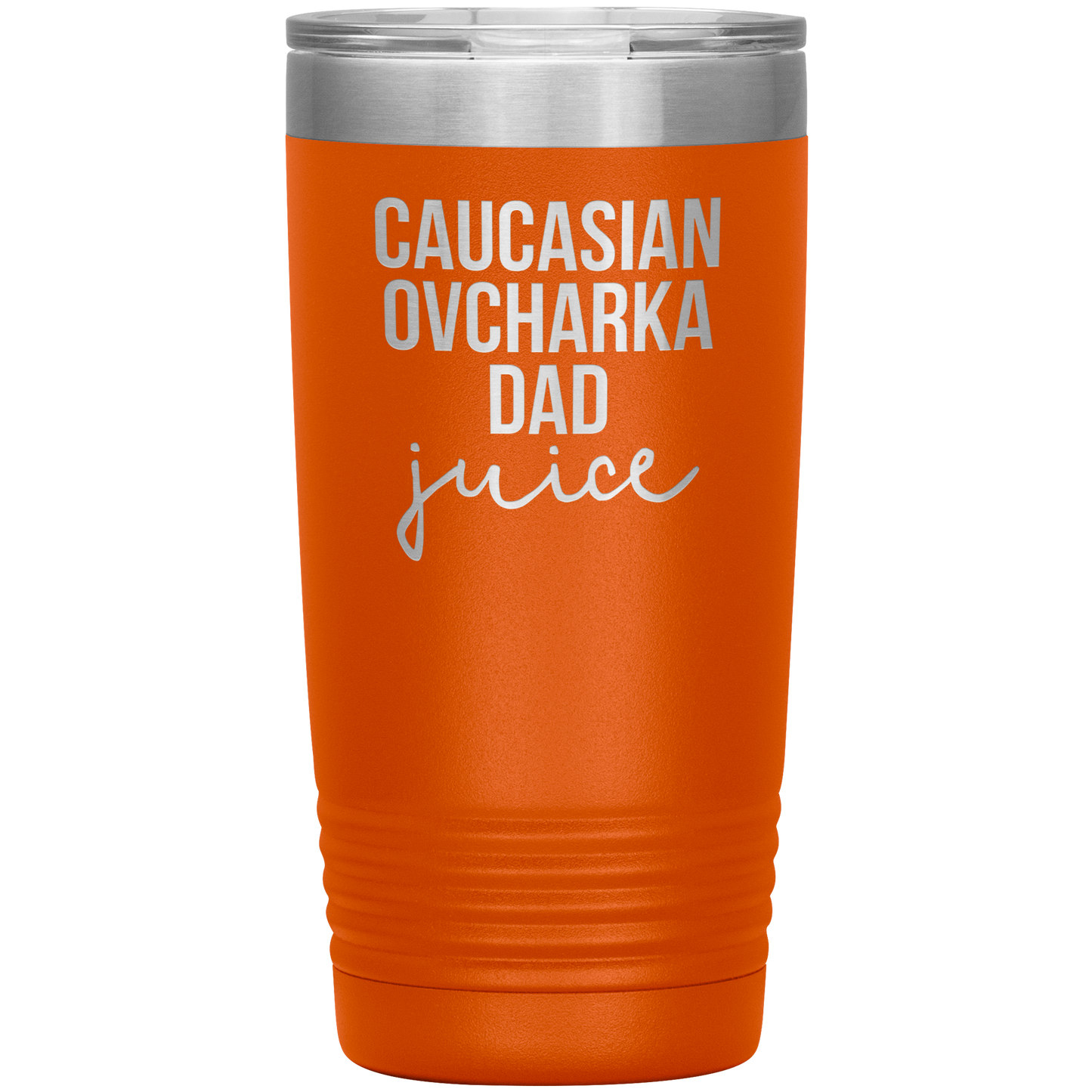 Caucasian Ovcharka Dad Tumbler, Caucasian Ovcharka Dad Gifts, Travel Coffee Mug, Birthday Gifts for Men and Women