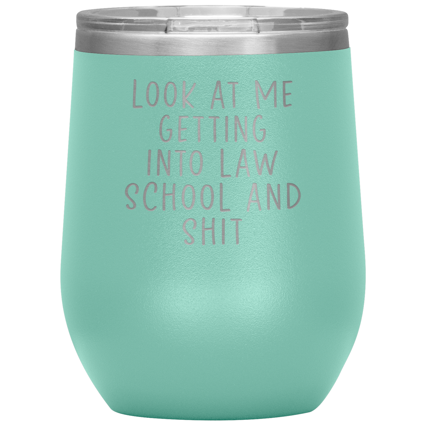 Law School Student Wine Tumbler, Law School Student Gifts, Travel Wine Cup, Birthday Gifts for Men and Women