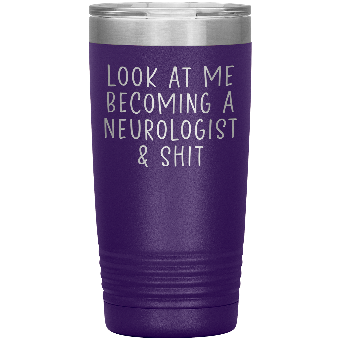 Neurólogo Tumbler, Regalos neurólogos, Taza de Café de Viaje, Regalos de Cumpleaños para Hombres y Mujeres