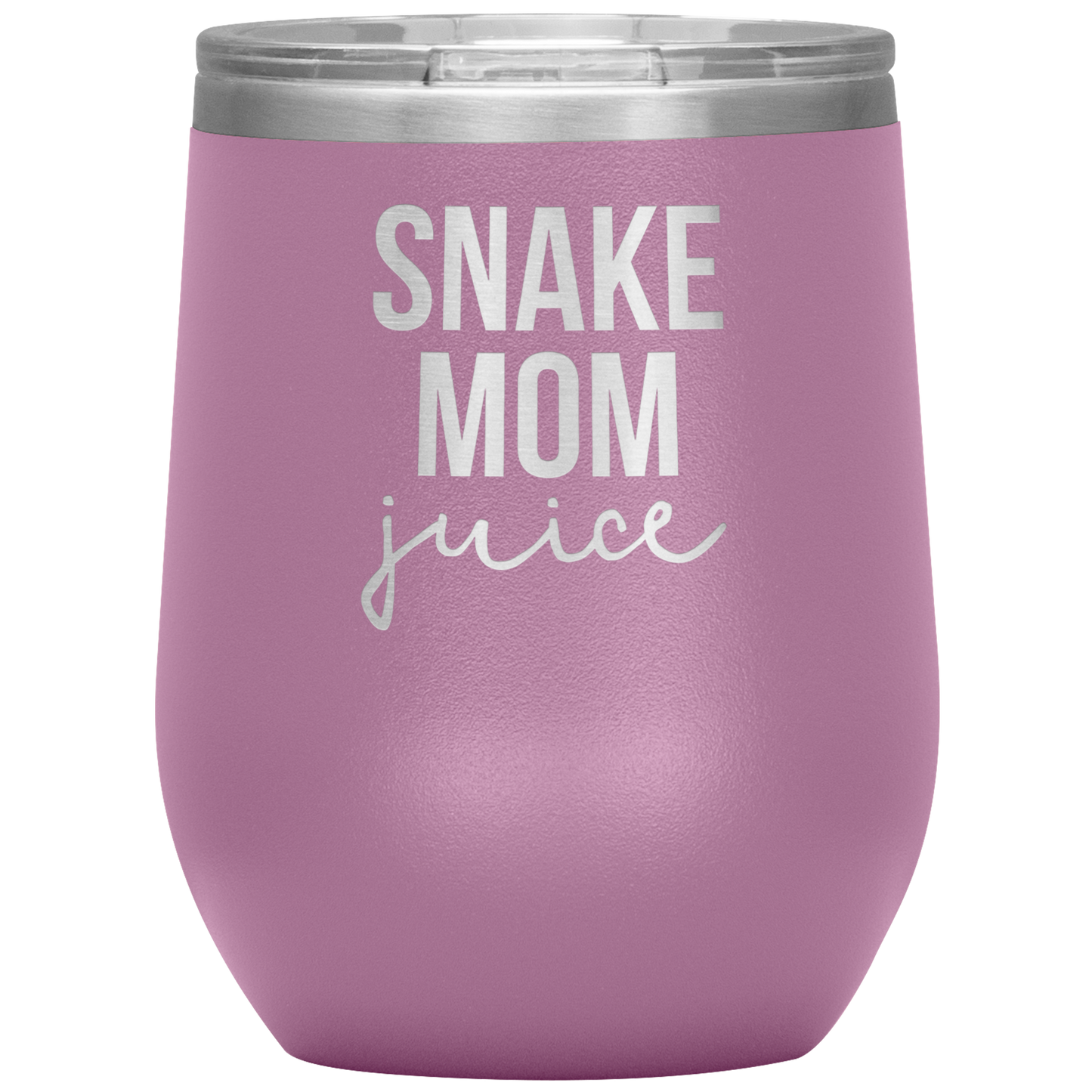 Snake Mom Wine Tumbler, Snake Mom Gifts, Travel Wine Cup, Birthday Gifts for Men and Women