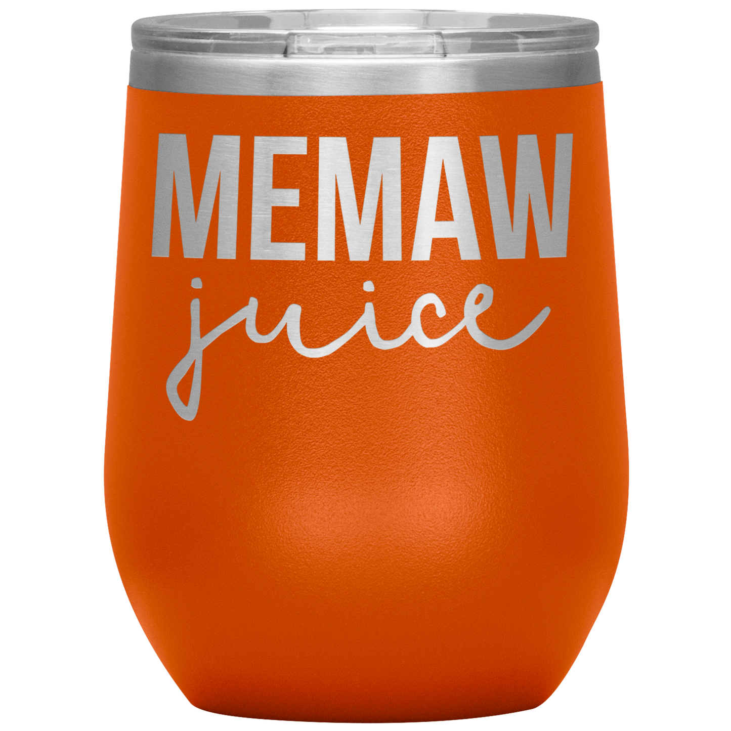 Memaw Wine Tumbler, Memaw Gifts, Travel Wine Cup, Cadeaux d’anniversaire pour hommes et femmes